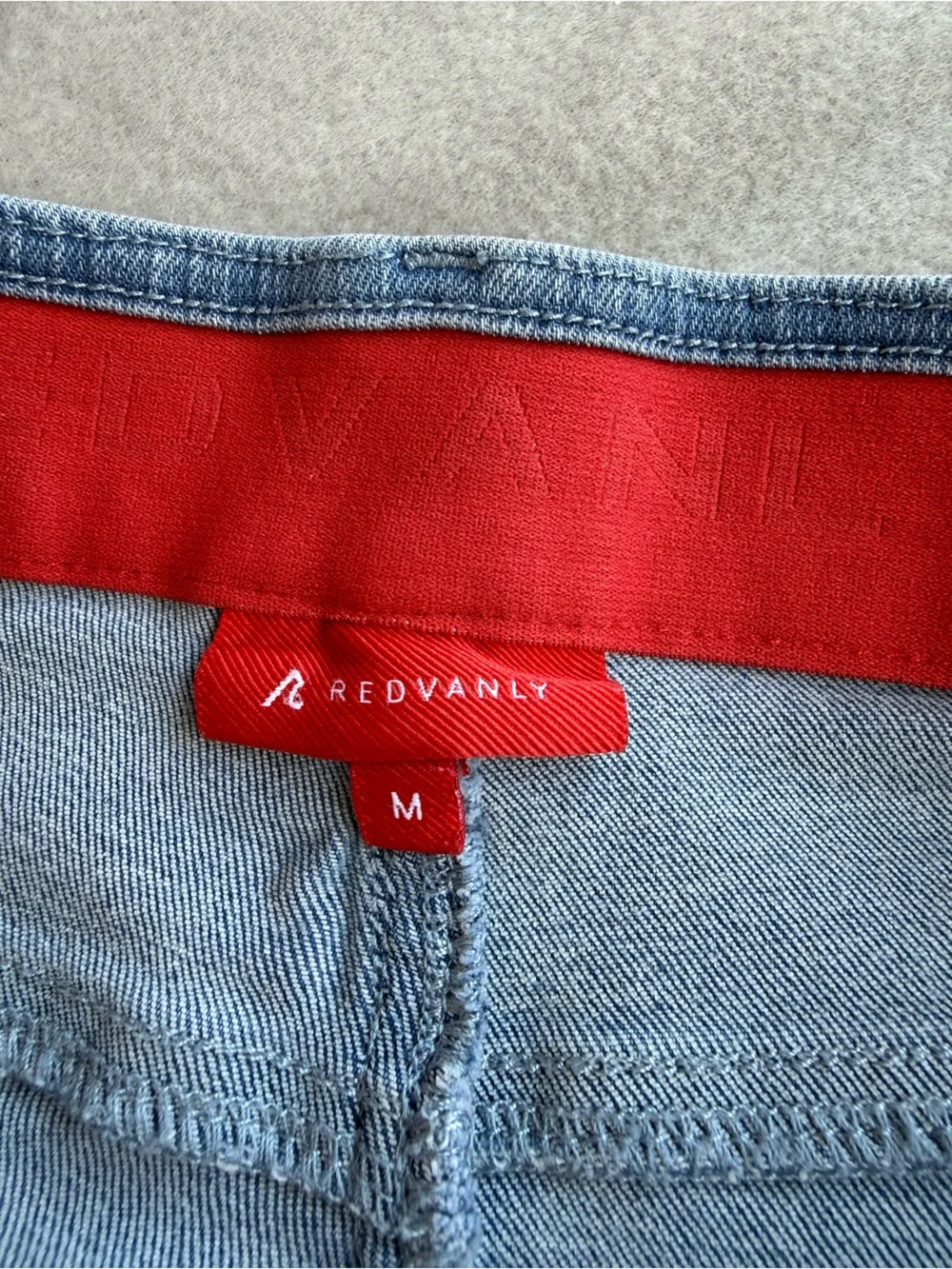 Redvanly Ranstead Jeans Medium Denim Pants Stretch Light Blue Golf Performance